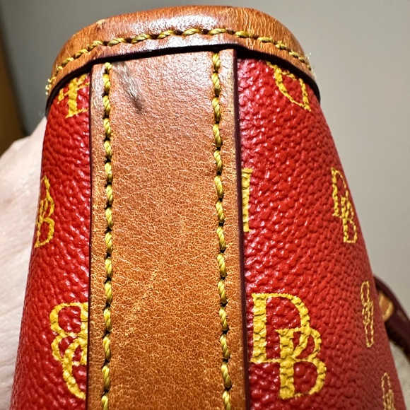 Dooney & Bourke Red Tote - Picture 6 of 16